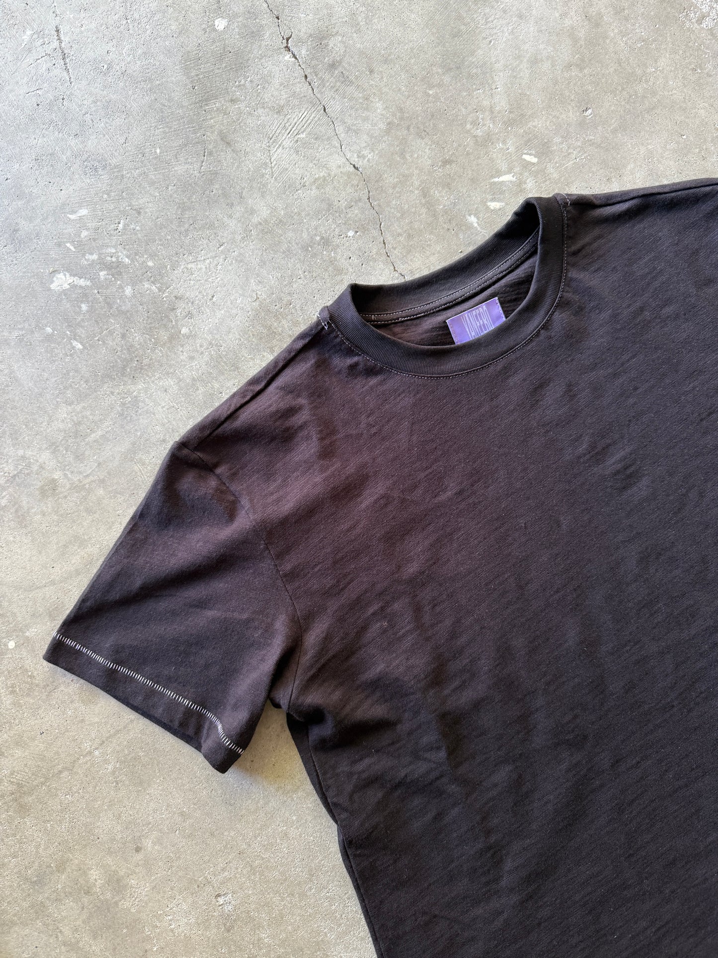 Black Slub Tee