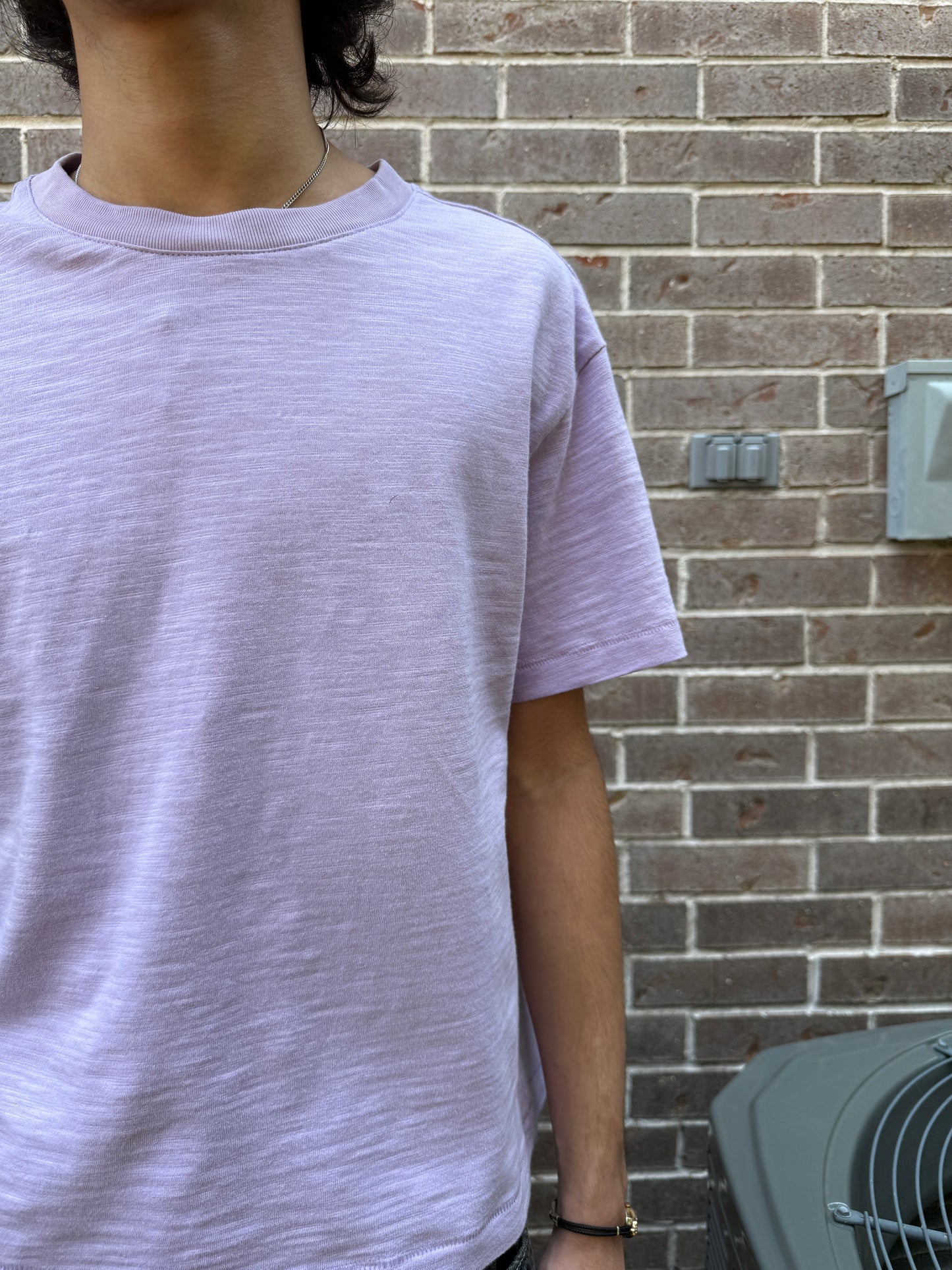 Lavender Slub Tee