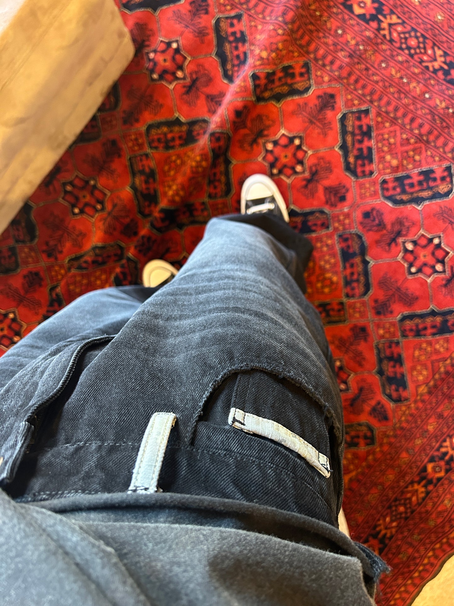 Black Army Denim