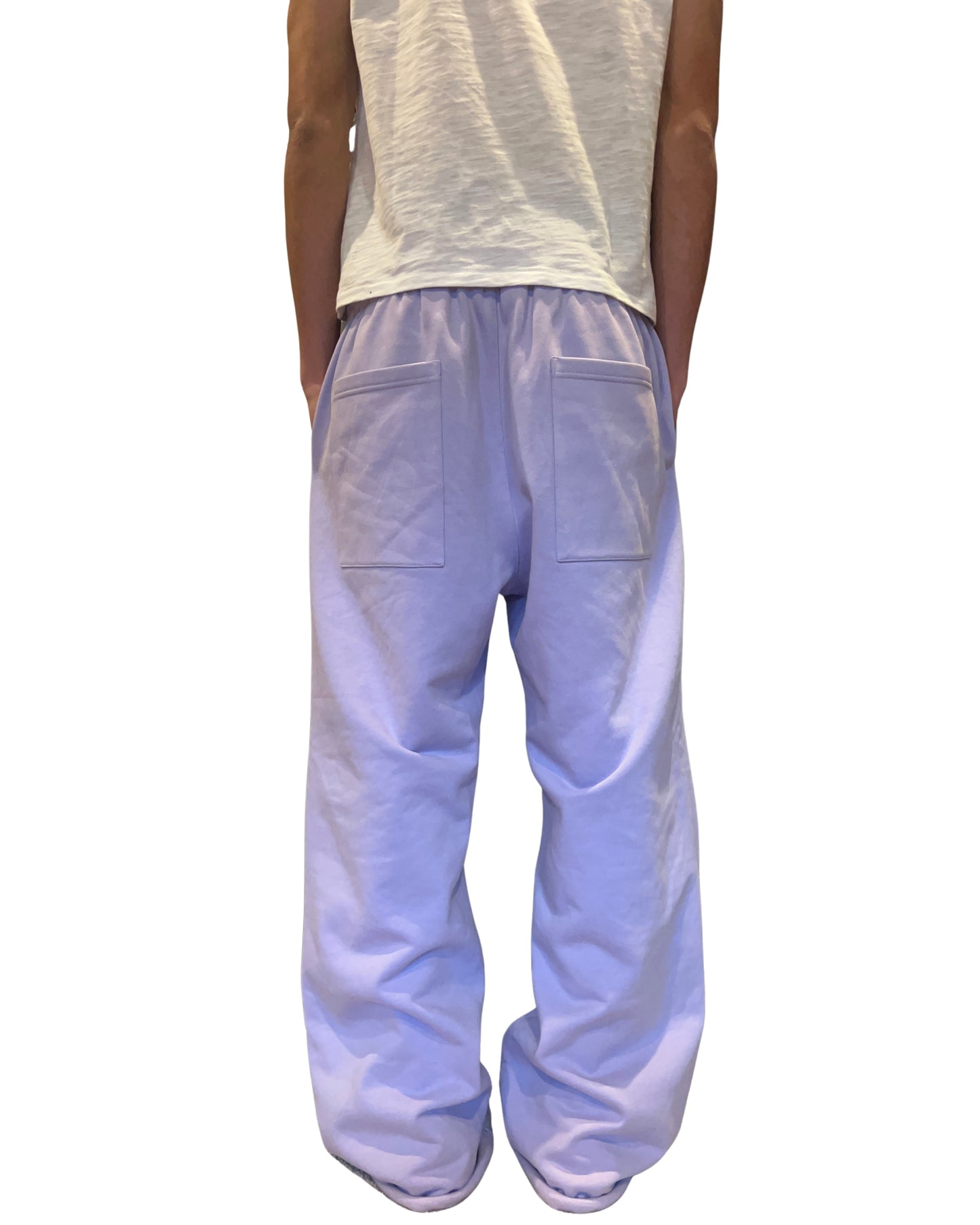Lavender Blank Baggy Sweats