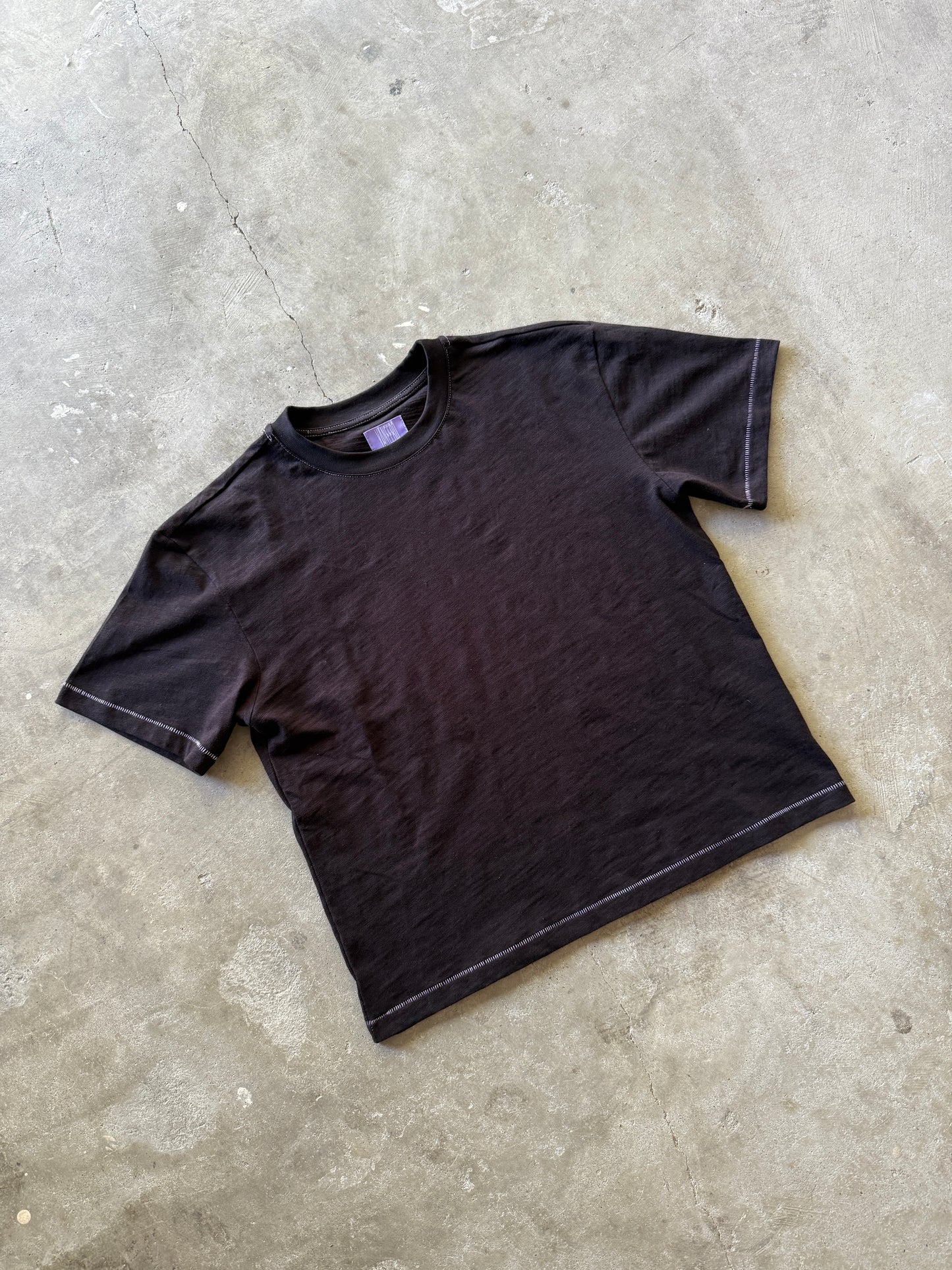 Black Slub Tee